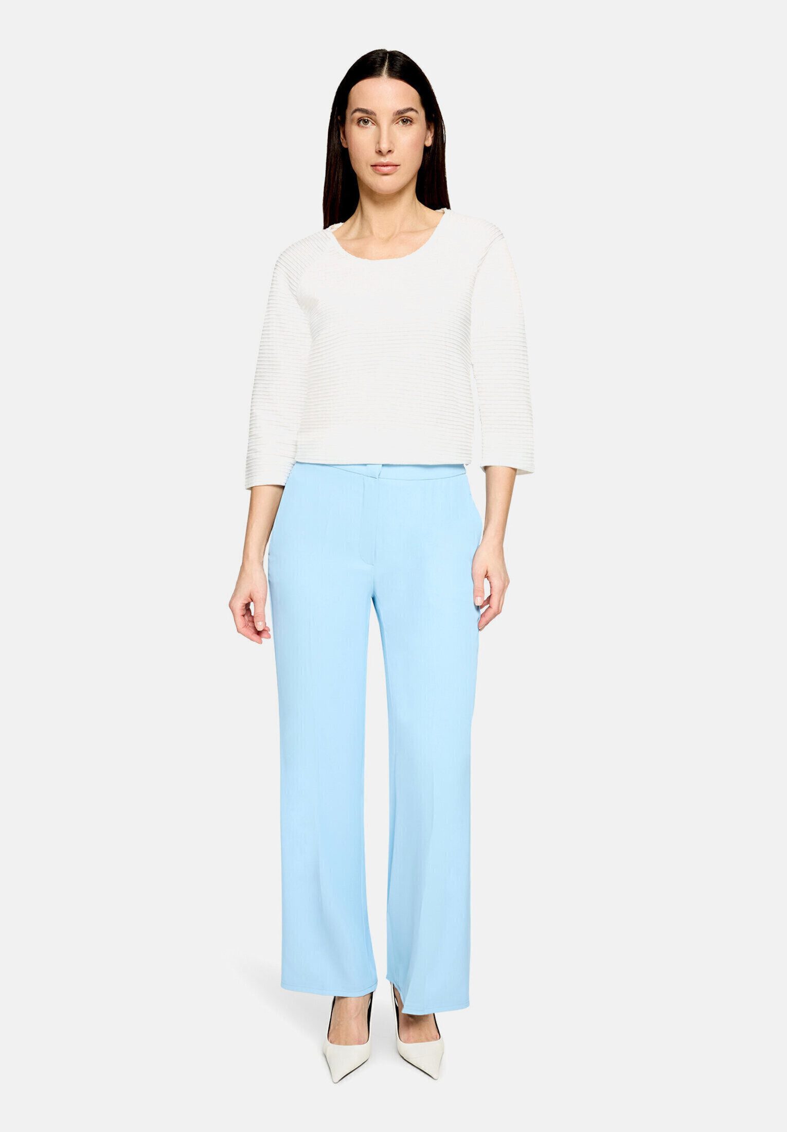Betty Barclay 3/4-Arm-Shirt Damen mit Rippenstruktur (1-tlg)