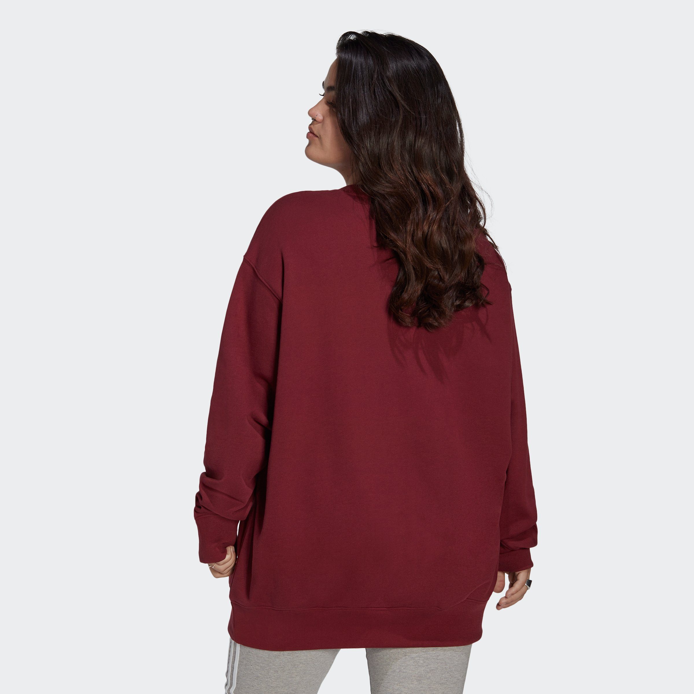 adidas Originals Sweatshirt GRÖSSEN Red TREFOIL – Shadow GROSSE
