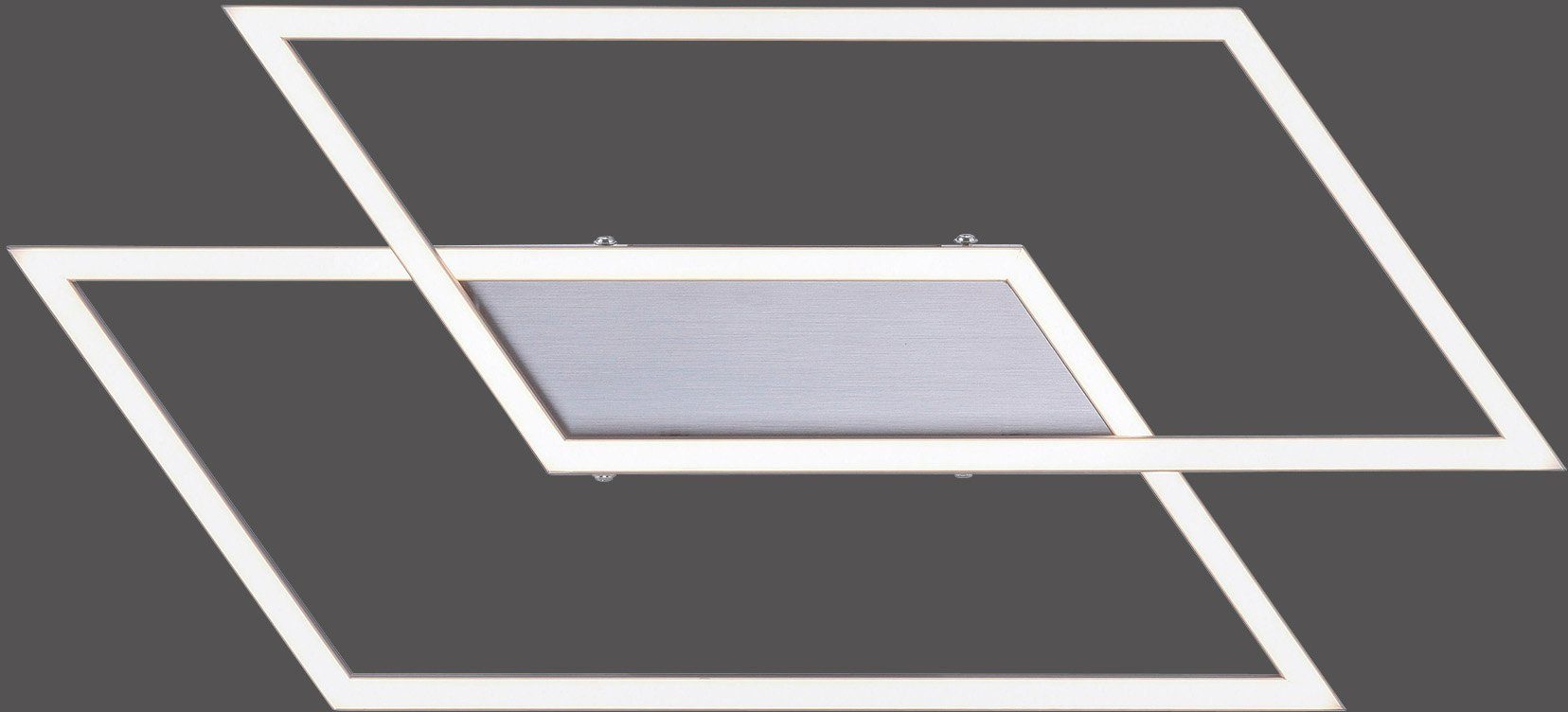 Paul Neuhaus LED Deckenleuchte LED Memoryfunktion, Wandschalter vorhandenen über dimmbar Dimmfunktion, fest Stufenlos Inigo, integriert, Warmweiß
