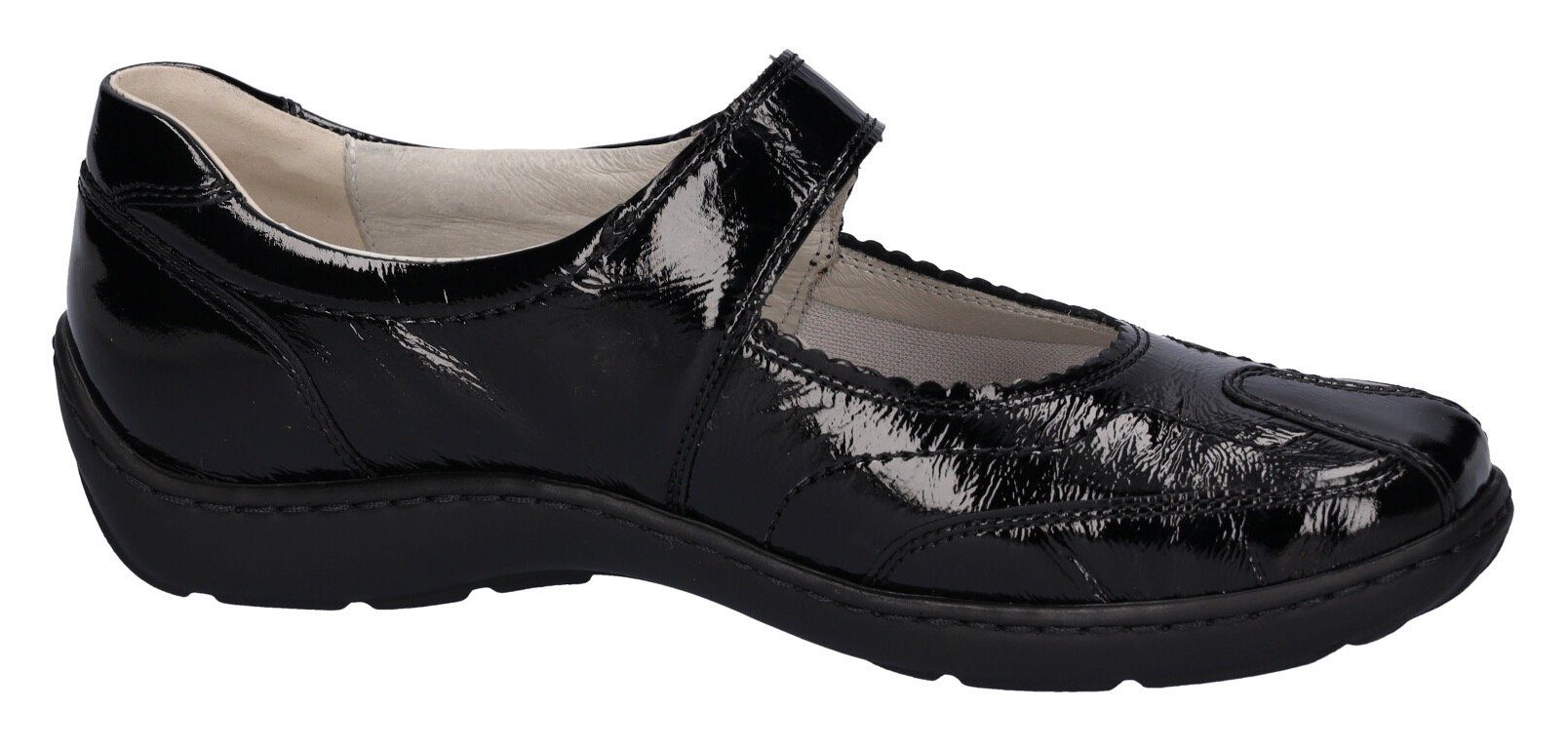 Waldläufer HENNI Klettschuh in glänzender Lackoptik, H-Weite – Bild 4 von 5