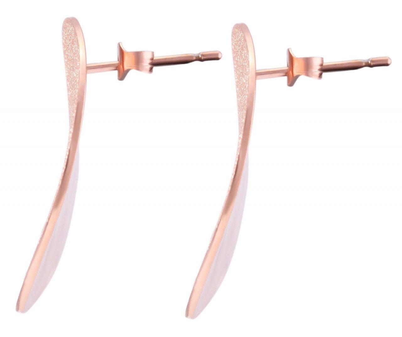 Adelia´s Paar Ohrhänger Neuheit 2025 - Damen Ohrstecker aus mattem Edelstah günstig online kaufen