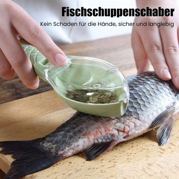 MAGICSHE Fischentschupper Manueller Fischschuppenentferner Fischhautbürste, (1-tlg)