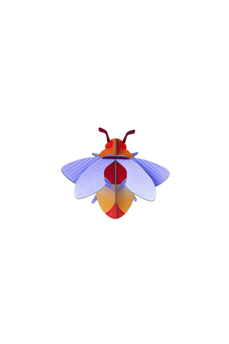 studio ROOF Wanddekoobjekt 3D Hummel (1 St), Zum Zusammenstecken