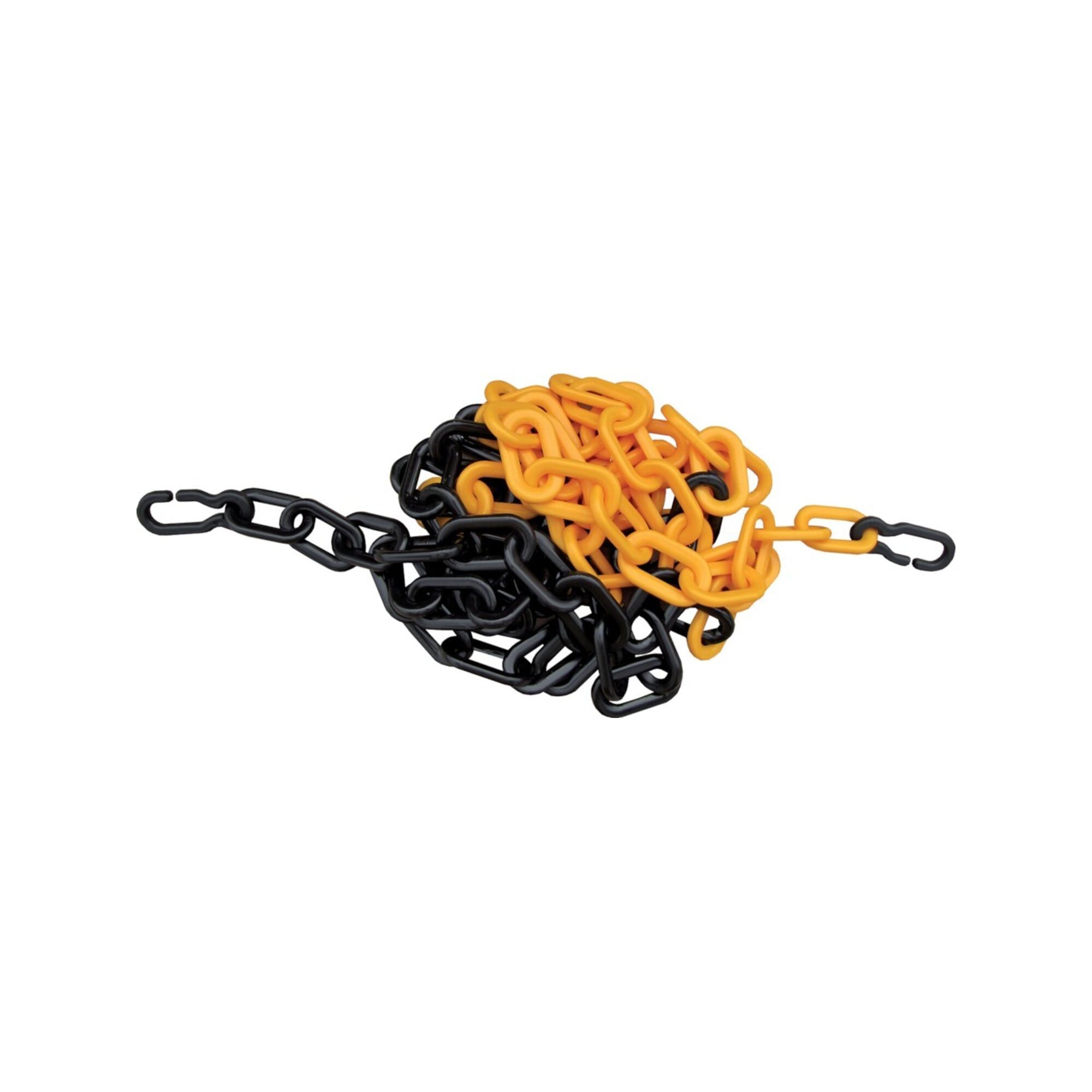 Contorion Absperrkette Absperrkette PP gelb/schwarz 9mm L.3m m.2 Universalhaken