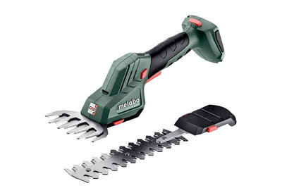 metabo Akku-Strauchschere Metabo Akku-Strauch- und Grasschere SGS 18 LTX Q (601609850), ohne Akku und Ladegerät