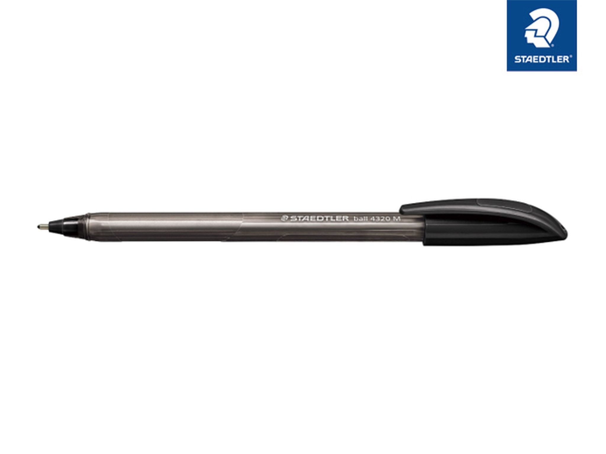 STAEDTLER Kugelschreiber Staedtler Kugelschreiber ball 4320 M schwarz