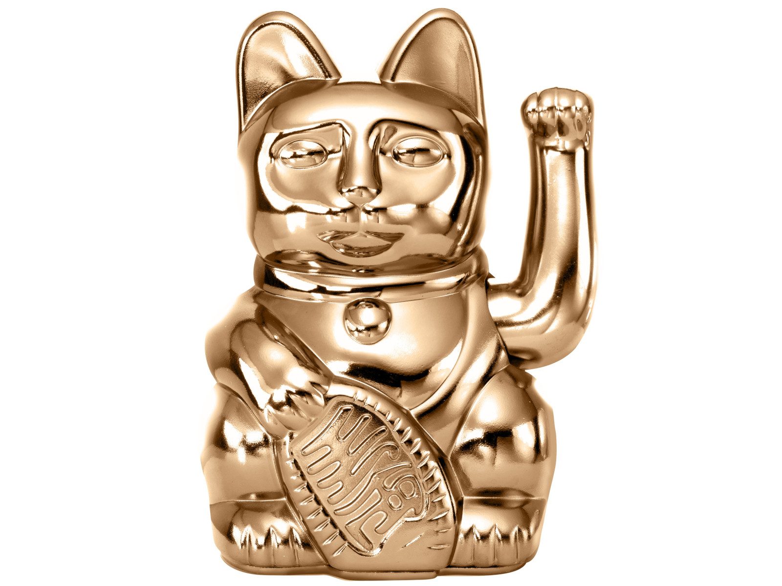 Donkey Products Dekofigur Lucky Cat Cosmic Winkekatze shiny platinum 15cm günstig online kaufen