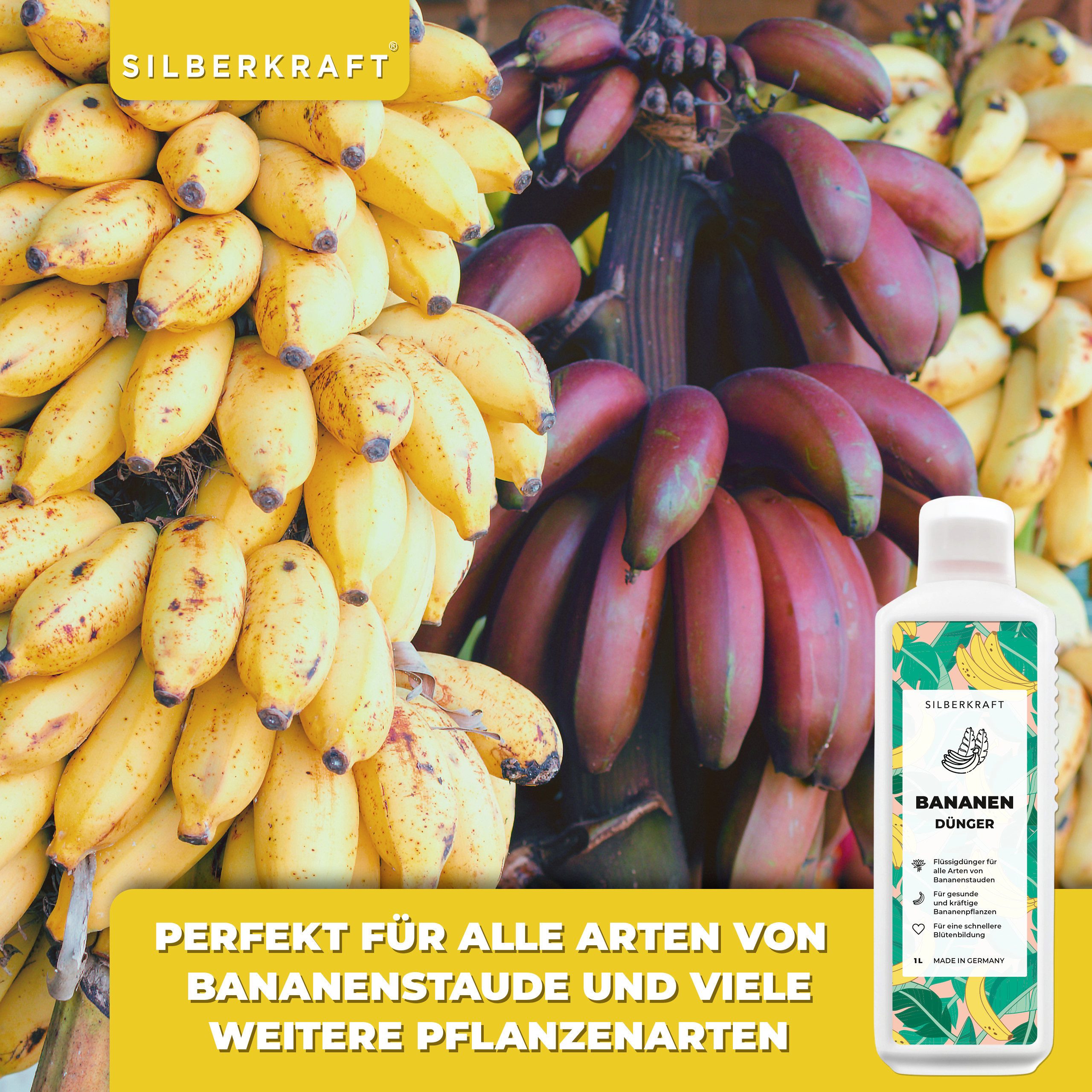 Silberkraft Pflanzenstärkungsmittel Bananendünger - Mineralischer NPK günstig online kaufen