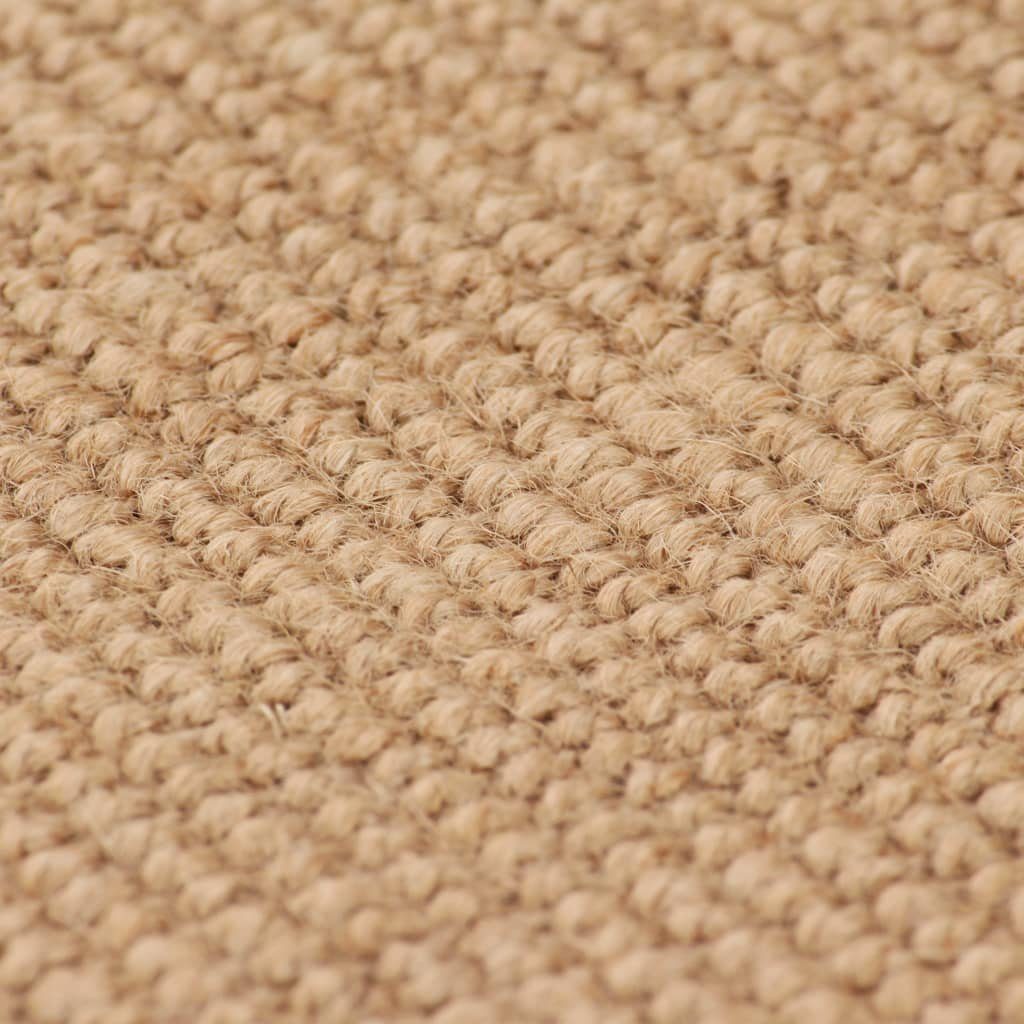 furnicato Teppich Jute mit Latexrücken 70x130 günstig online kaufen