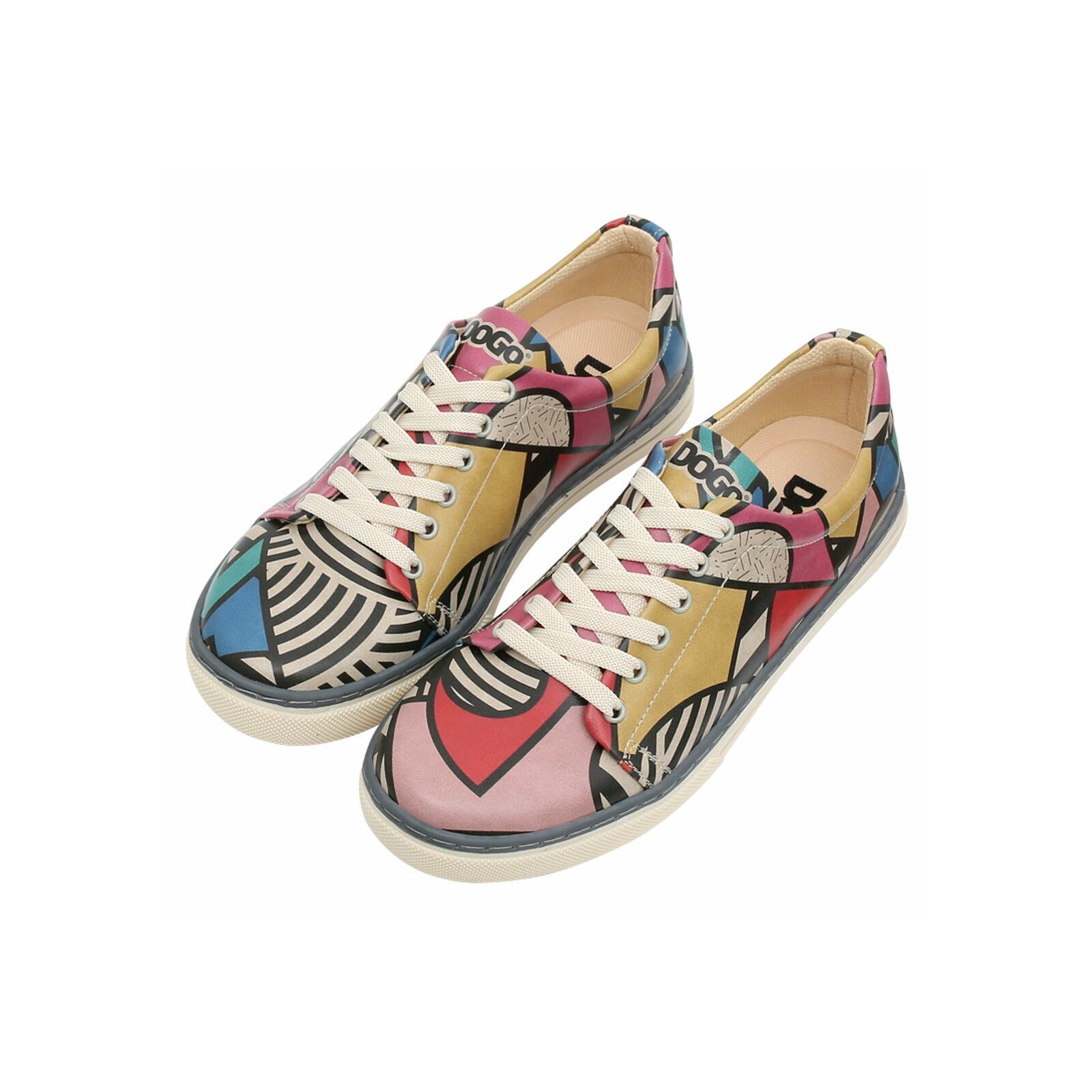 DOGO Sneaker Painting In Harmony Damen Sneaker / Female Sneaker Vegan