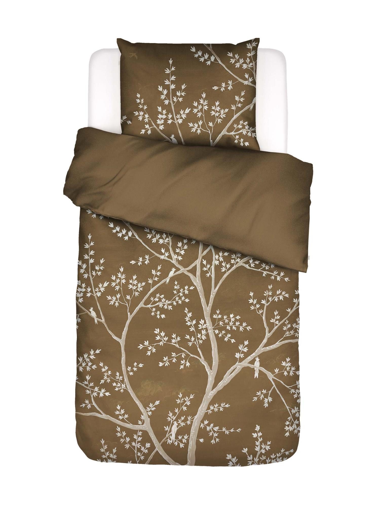 Essenza Bettwäsche Lucienne, Satin, 2 teilig, Bäume