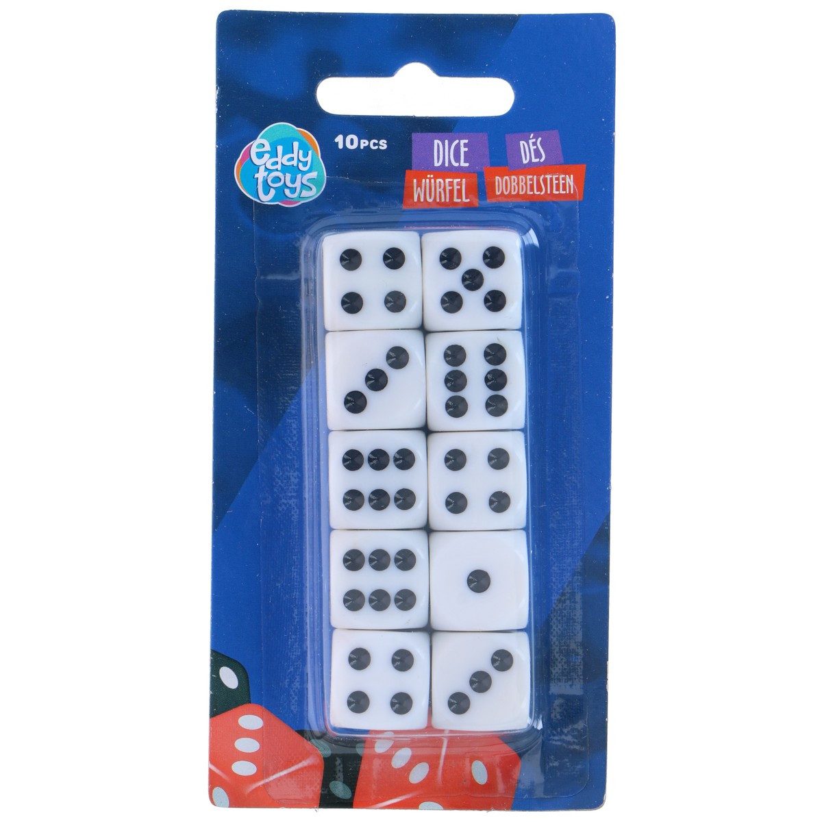 Eddy Toys Spiel Dices 10pc