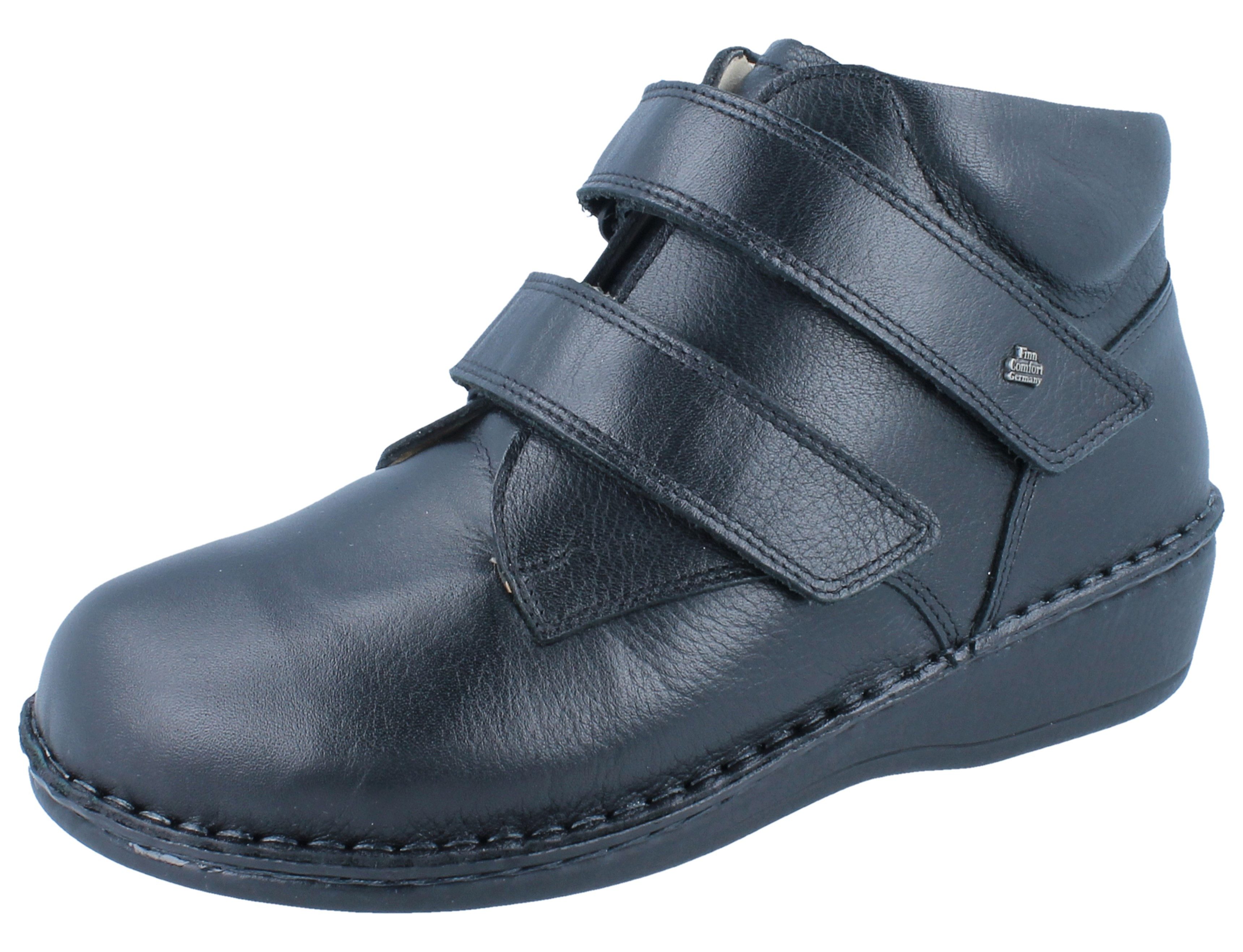 Finn Comfort FINN COMFORT PROPHYLAXE 96107 Damen Stiefel schwarz Glattleder - Stiefel Wechselfußbett