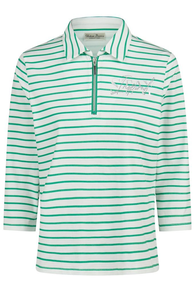 Barbara Lebek T-Shirt Shirt Polo liegend