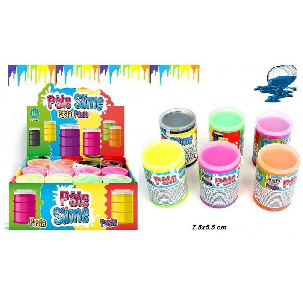 Luna24 simply great ideas... Knete Slime / Schleim 6er Set je 120 g in der Dose - Super Spiel-Schleim