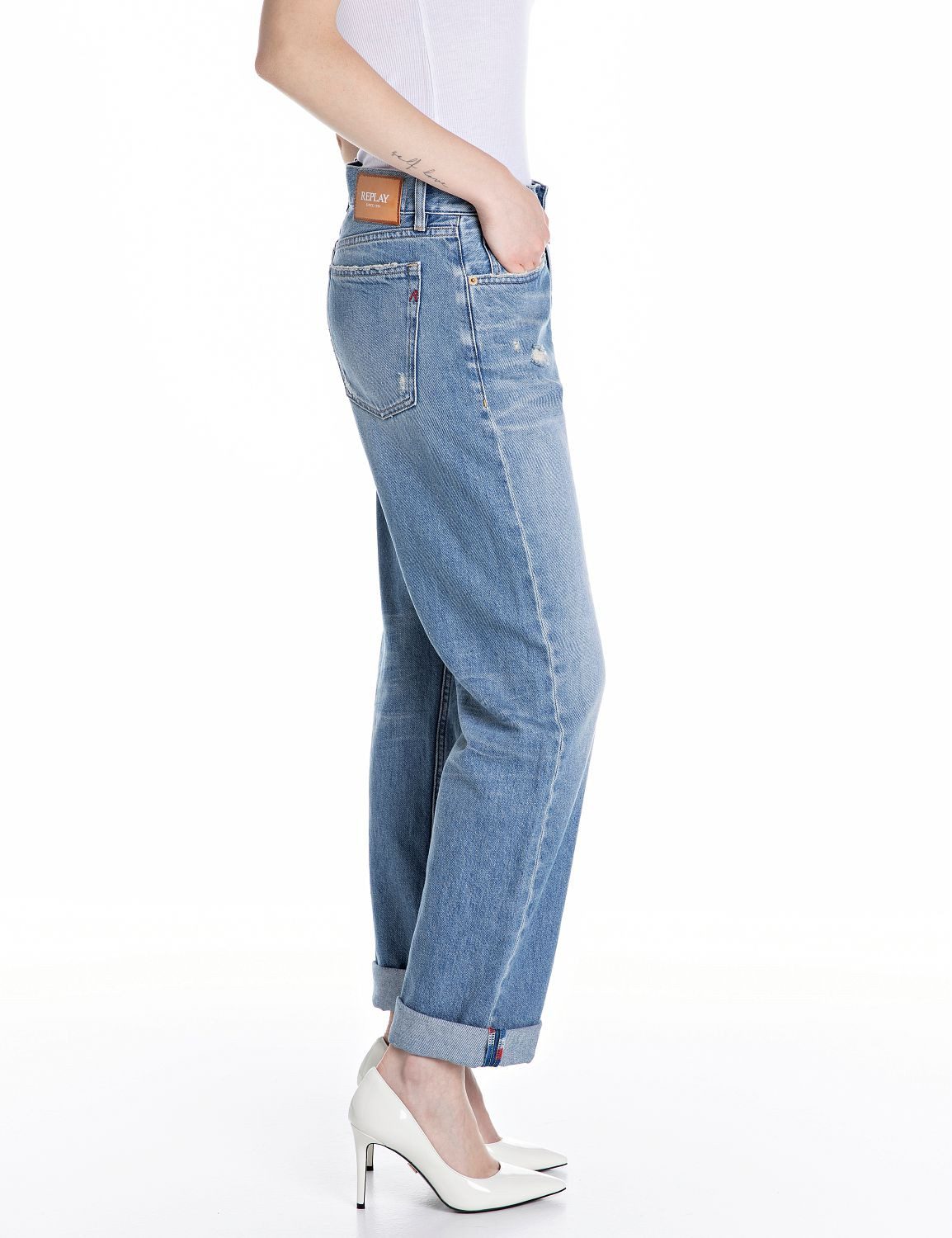 Replay Boyfriend-Jeans AUBRY günstig online kaufen