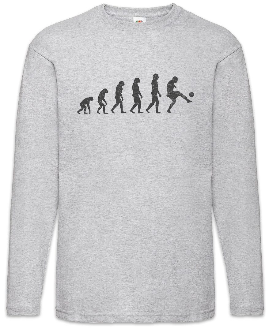 Urban Backwoods Langarmshirt Football Evolution Langarm T-ShirtFußball Fussball Player Soccer (1-tlg) Game Sport Spieler Sports