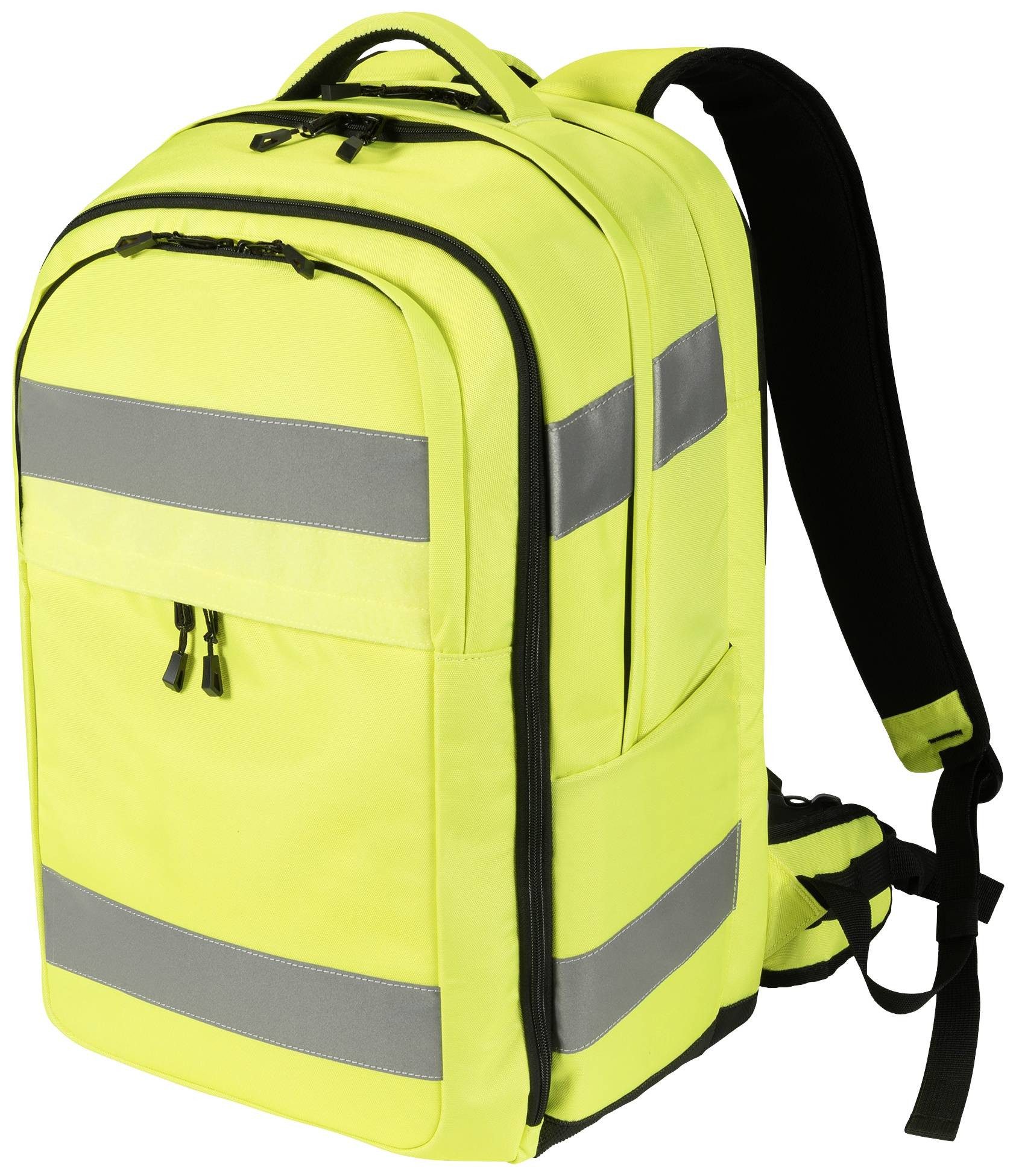 DICOTA Notebook-Rucksack DICOTA Backpack HI-VIS 32-38 litre 15.6"-17" yellow