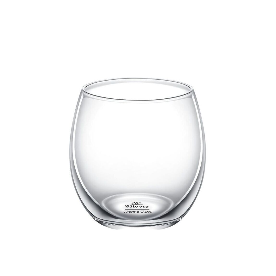 Wilmax England Thermoglas, Elegantes Thermoglas-Getränkeglas für Saft und Wasser 310 ml