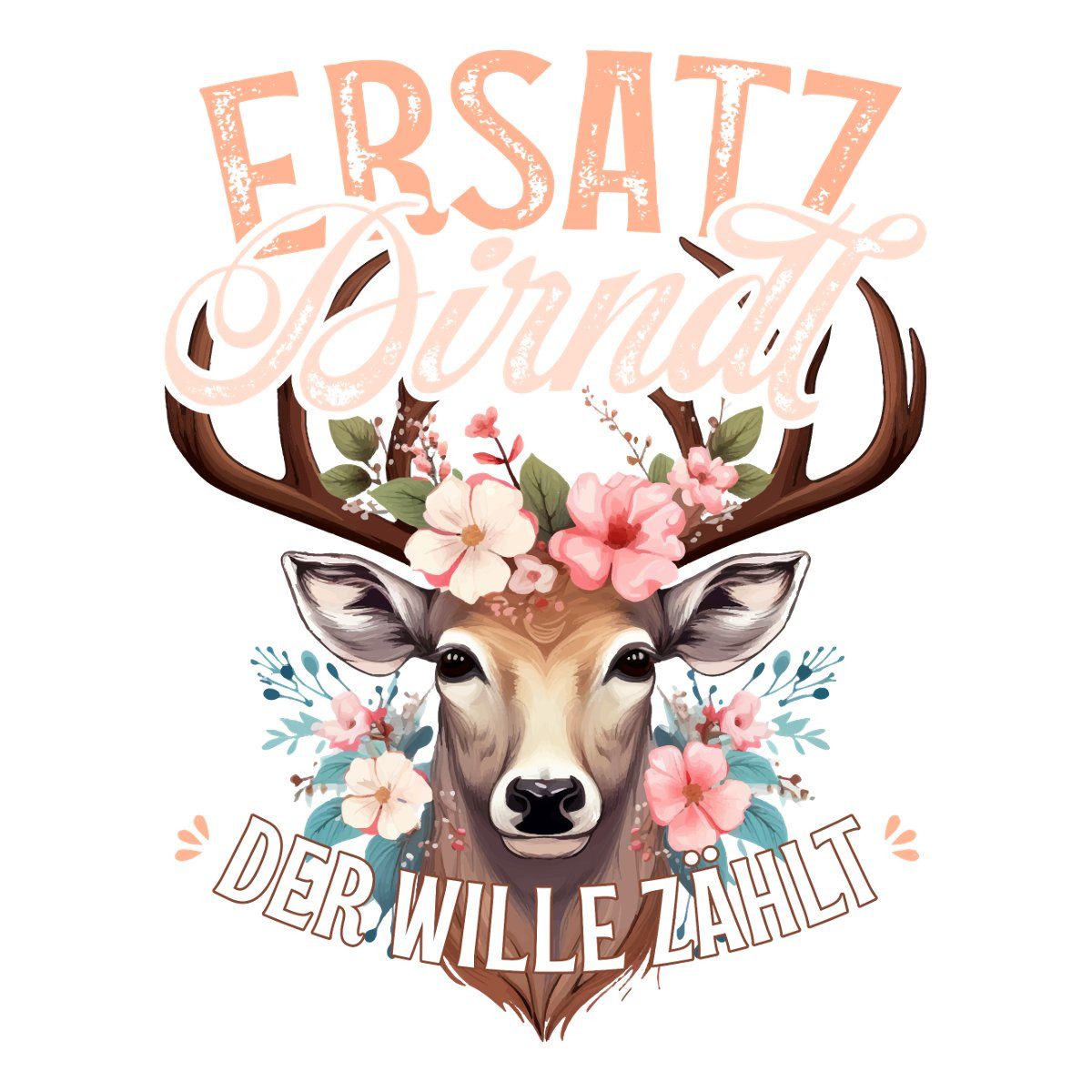 Spreadshirt Aufkleber Ersatz Dirndl Trachten Sticker Aufkleber