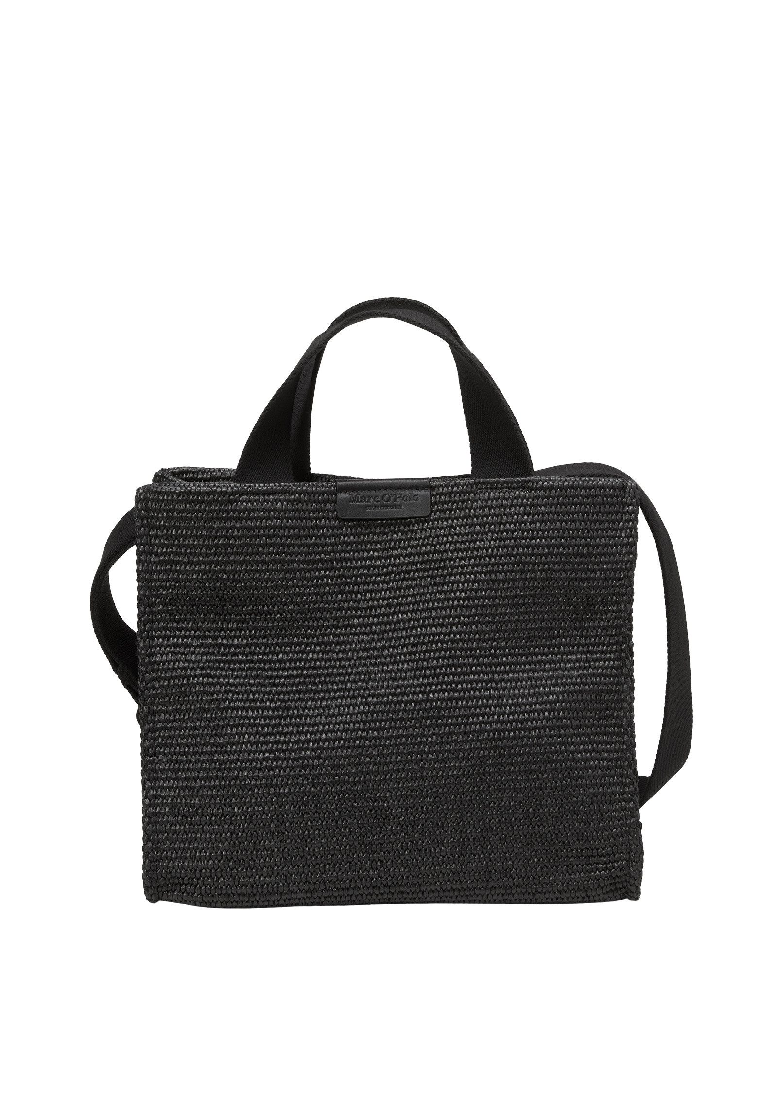 Marc O'Polo Shopper in Raffia-Bast-Optik