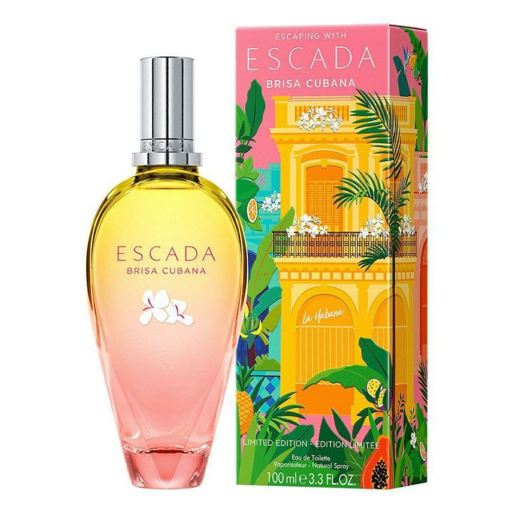 ESCADA Eau de Toilette Brisa Cubana, Glasflakon, Parfüm EDT, Damenduft