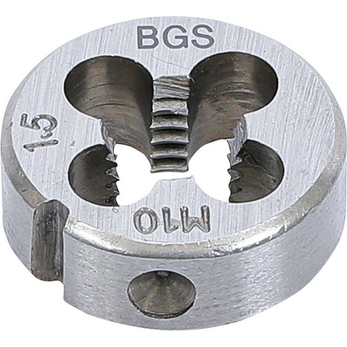 BGS technic Gewindeschneideisen Gewindeschneideisen M10 x 1 5 x 25 mm