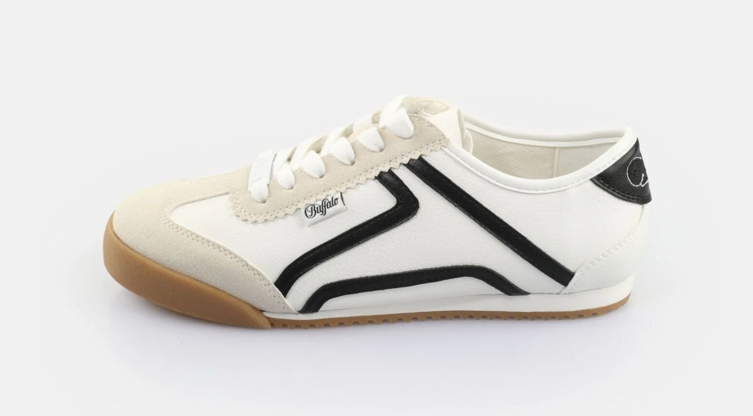Buffalo Java Sneaker Weiß Creme Sneaker