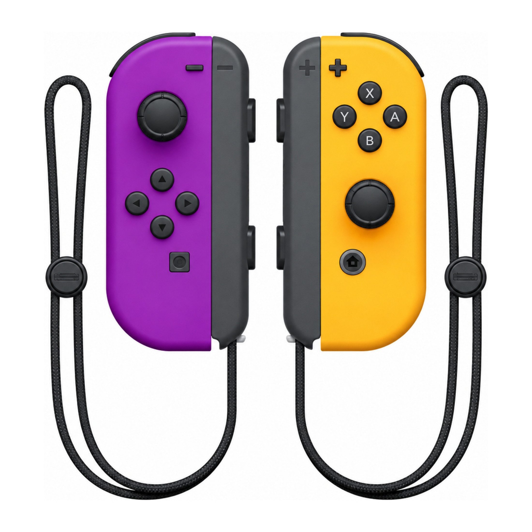 Blossom Switch Controller kabellos 2er Set, Joy-Con kompatibel 6-Achsen-Sensor Controller (Linker und rechter Controller mit Vibration, Handschlaufen Ruhemodus)