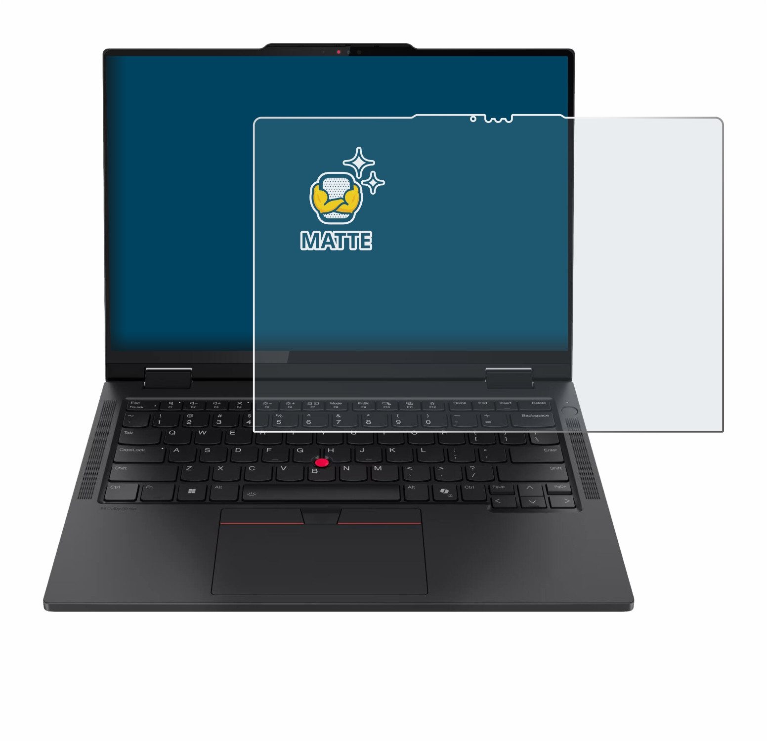 BROTECT Displayschutzfolie Schutzfolie für Lenovo ThinkPad T14s 2-in-1 Gen 1, Displayschutz Schutz Folie Matt Entspiegelungsfolie
