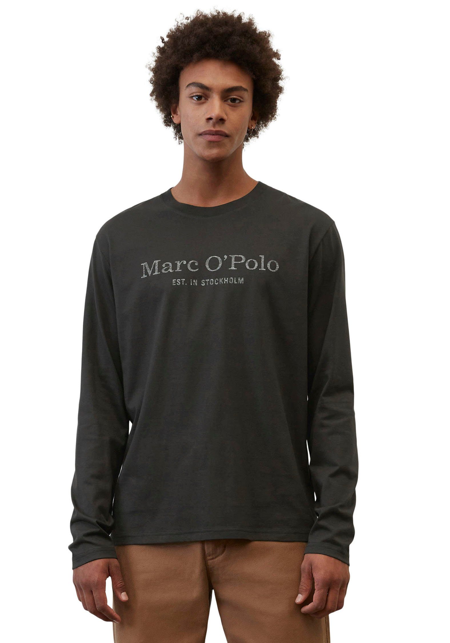 black O'Polo Langarmshirt Marc