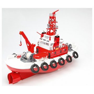 CARSON RC-Boot TC-08 RTR RC - Ferngesteuertes Feuerlöschboot - rot/weiß