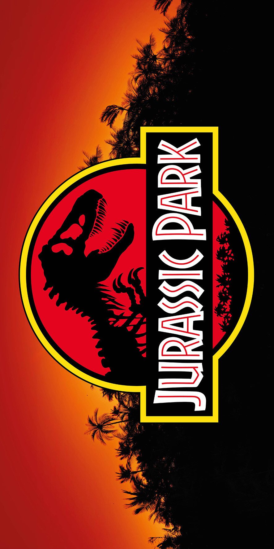 Jurassic Park Strandtuch Jurassic Park Badetuch Strandtuch 70 x 140 cm