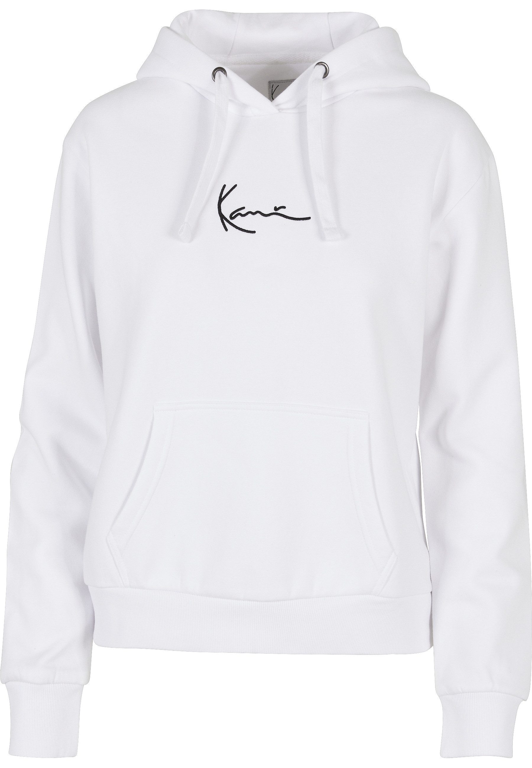 Karl Kani Hoodie Karl Kani Damen KKWQ32004WHT SMALL SIGNATURE HOODY WHT (1-tlg)