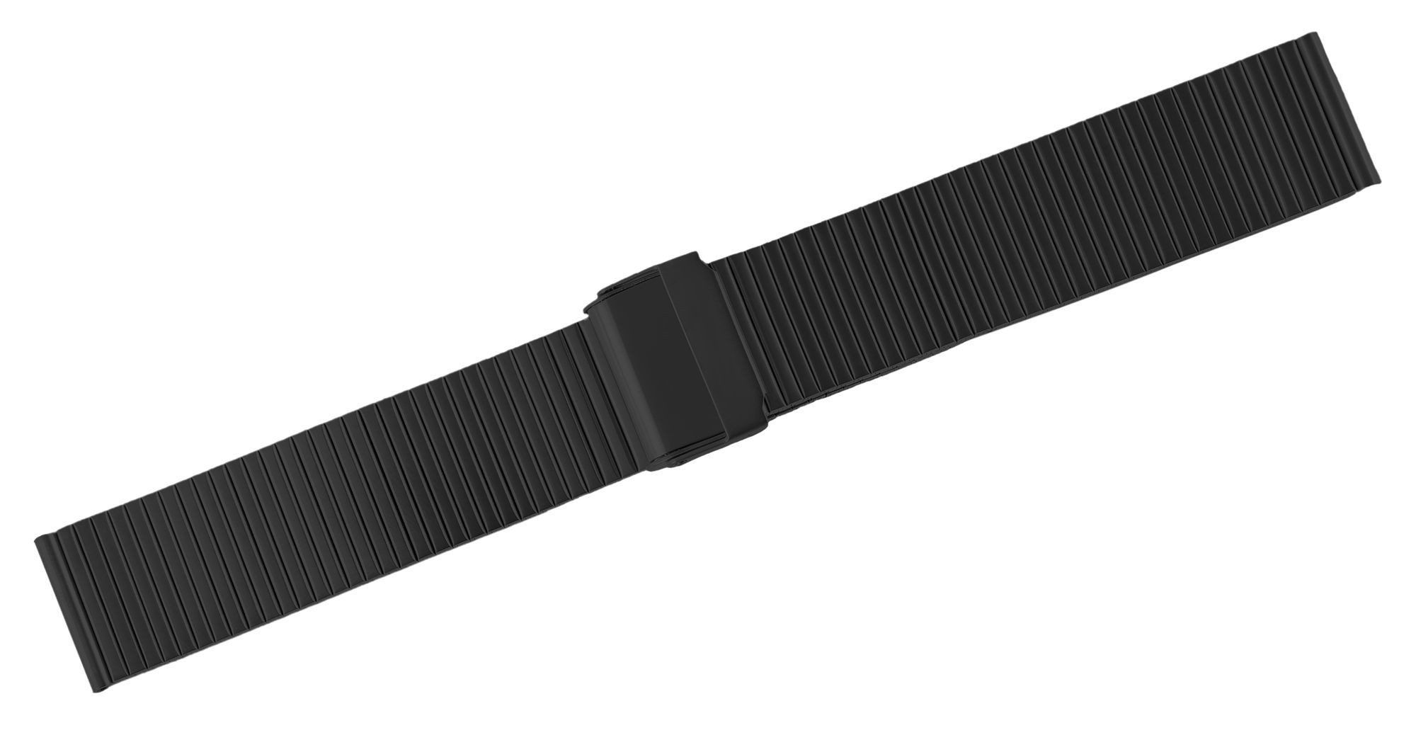 Engelhardt Uhrenarmband 8100157 Edelstahl-Uhrenarmband, schwarz, 18 - 22 mm günstig online kaufen