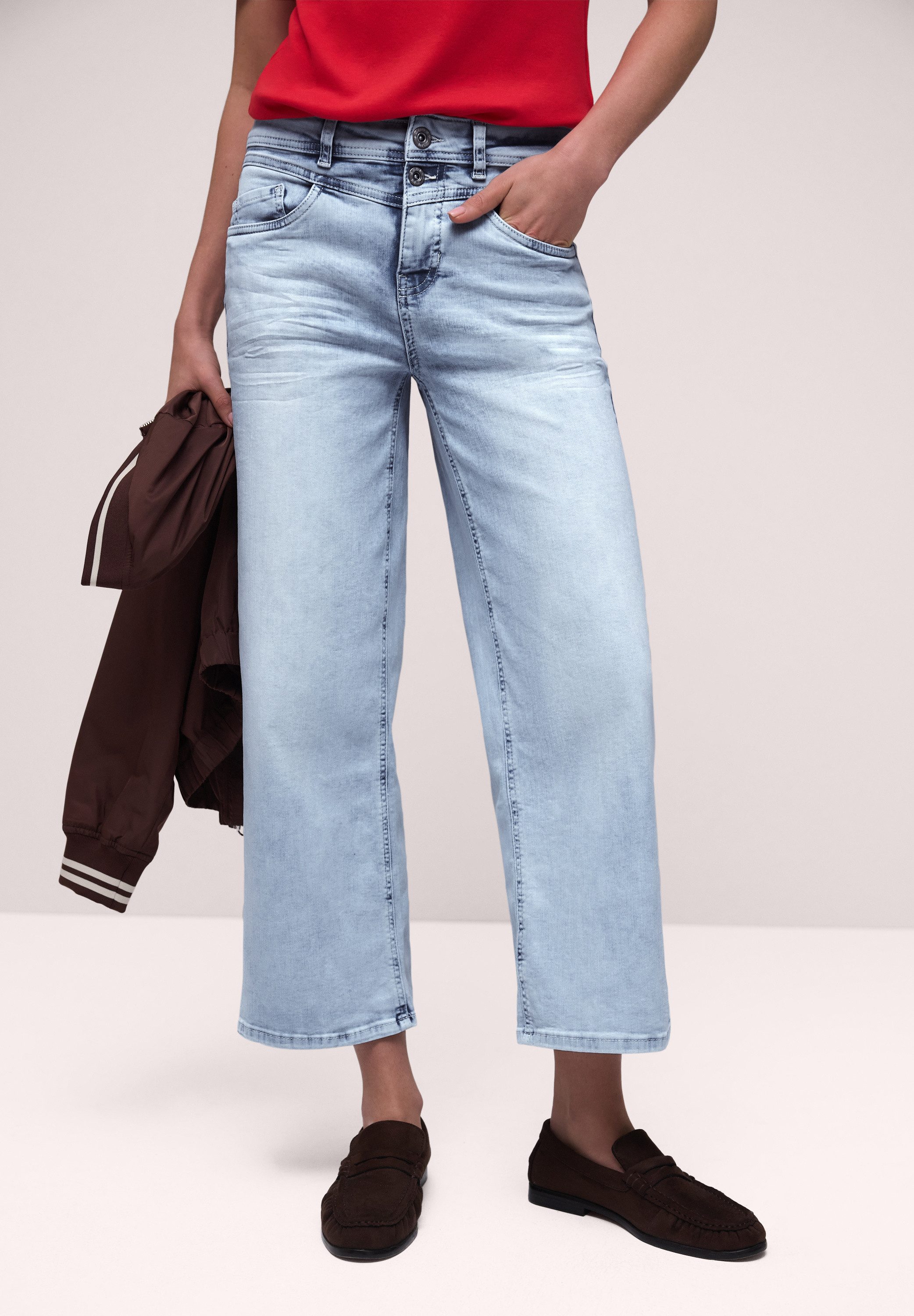 STREET ONE Loose-fit-Jeans High Waist – Bild 3 von 5