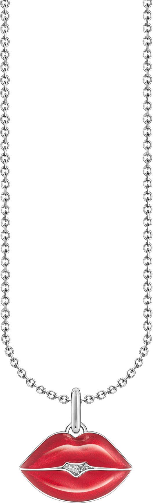 THOMAS SABO Kette mit Anhänger Kussmund...