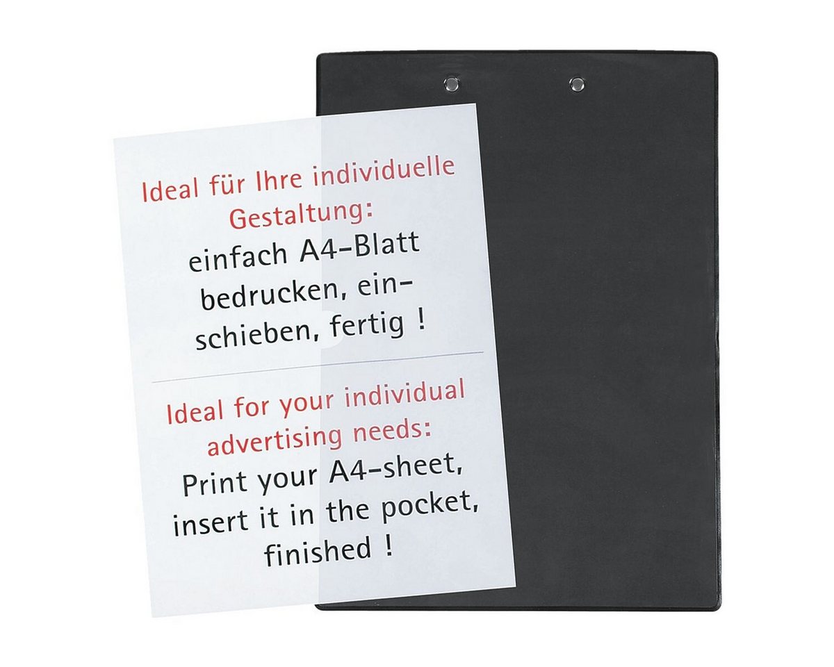 Thumbnail - MAUL Klemmtafel, Format A4 / C4, mit Klarsichtfach