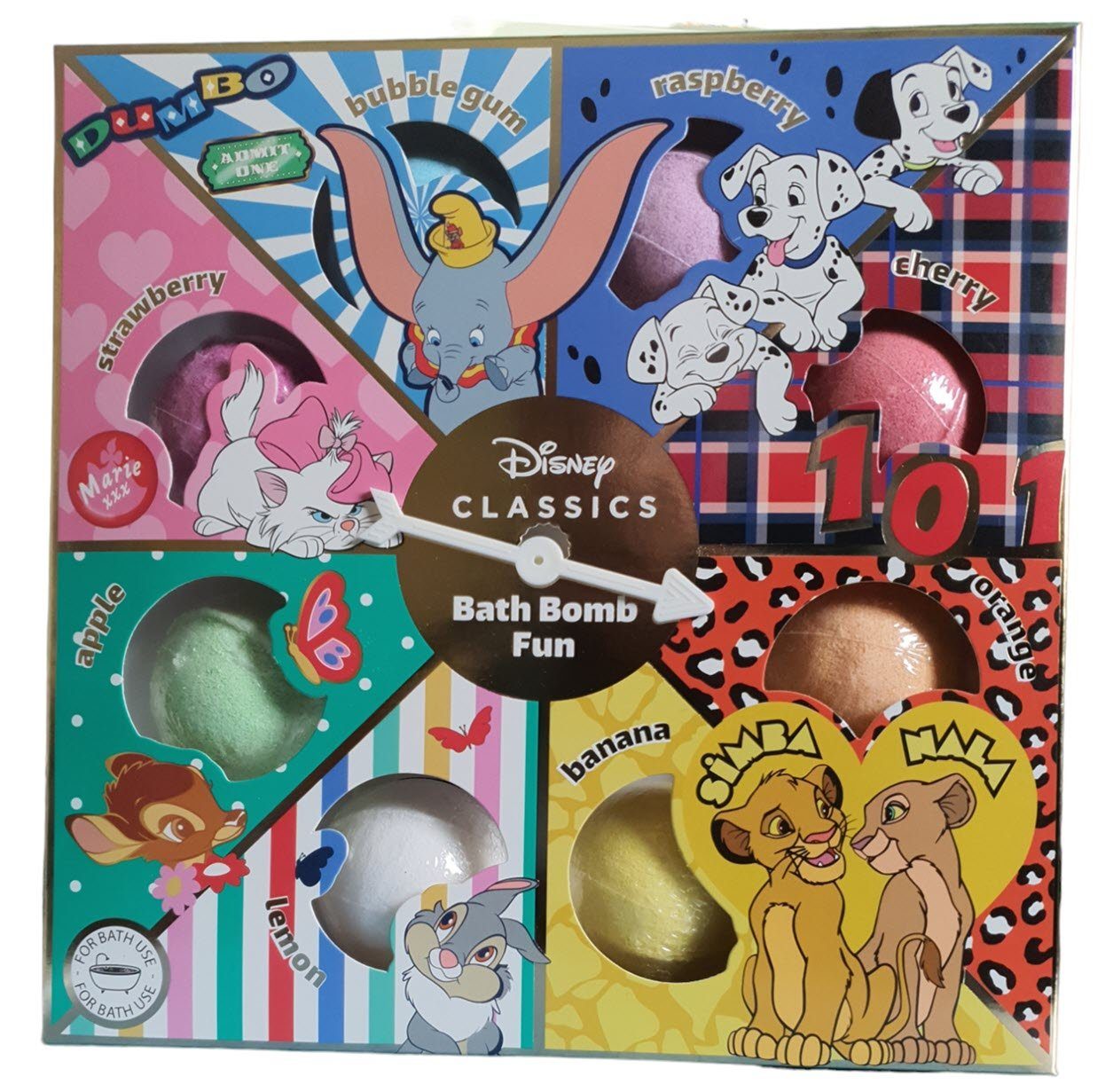 Disney Badekugel Disney Badekugeln Geschenkset 7 Stück Galaxy sprudelnde