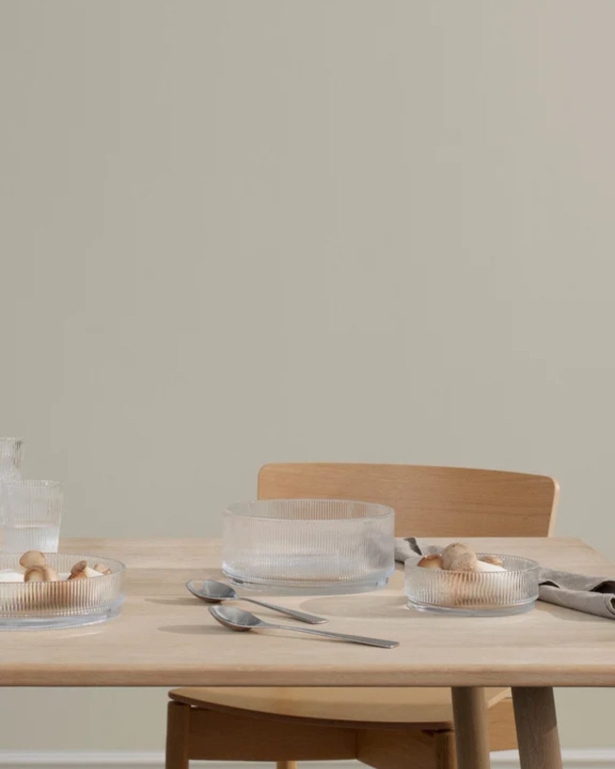 Stelton Servierschale Stelton Pilastro Servierschale Ø 21 cm, Hochwertiges Glas