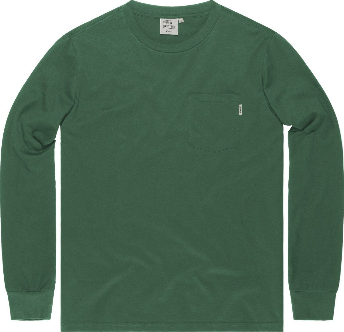 Vintage Industries Kapuzenpullover Grant Pocket Langarmshirt Green | Hoodies