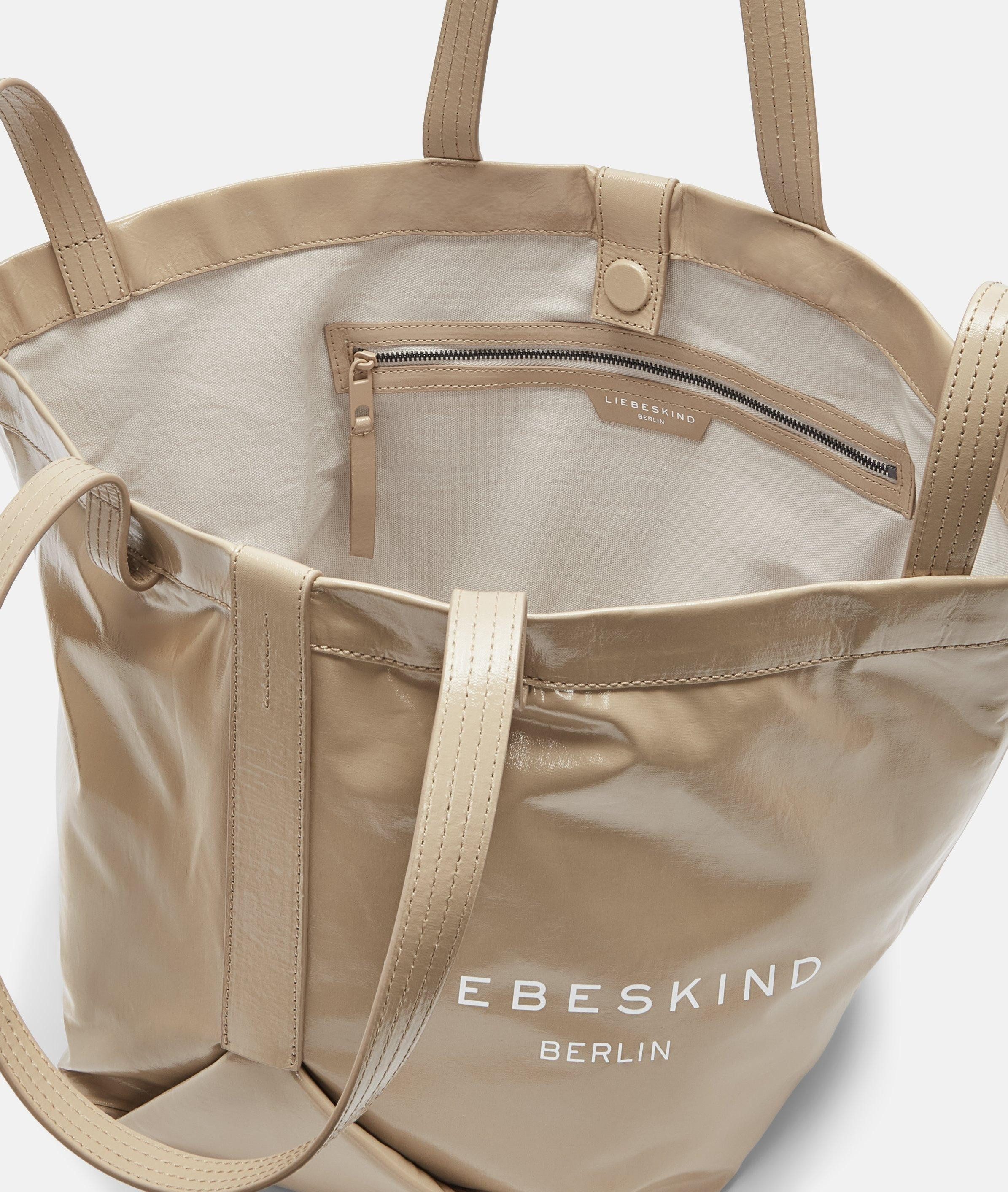 Liebeskind Berlin Shopper Elvira Shopper M, Shopper aus folierter Baumwolle
