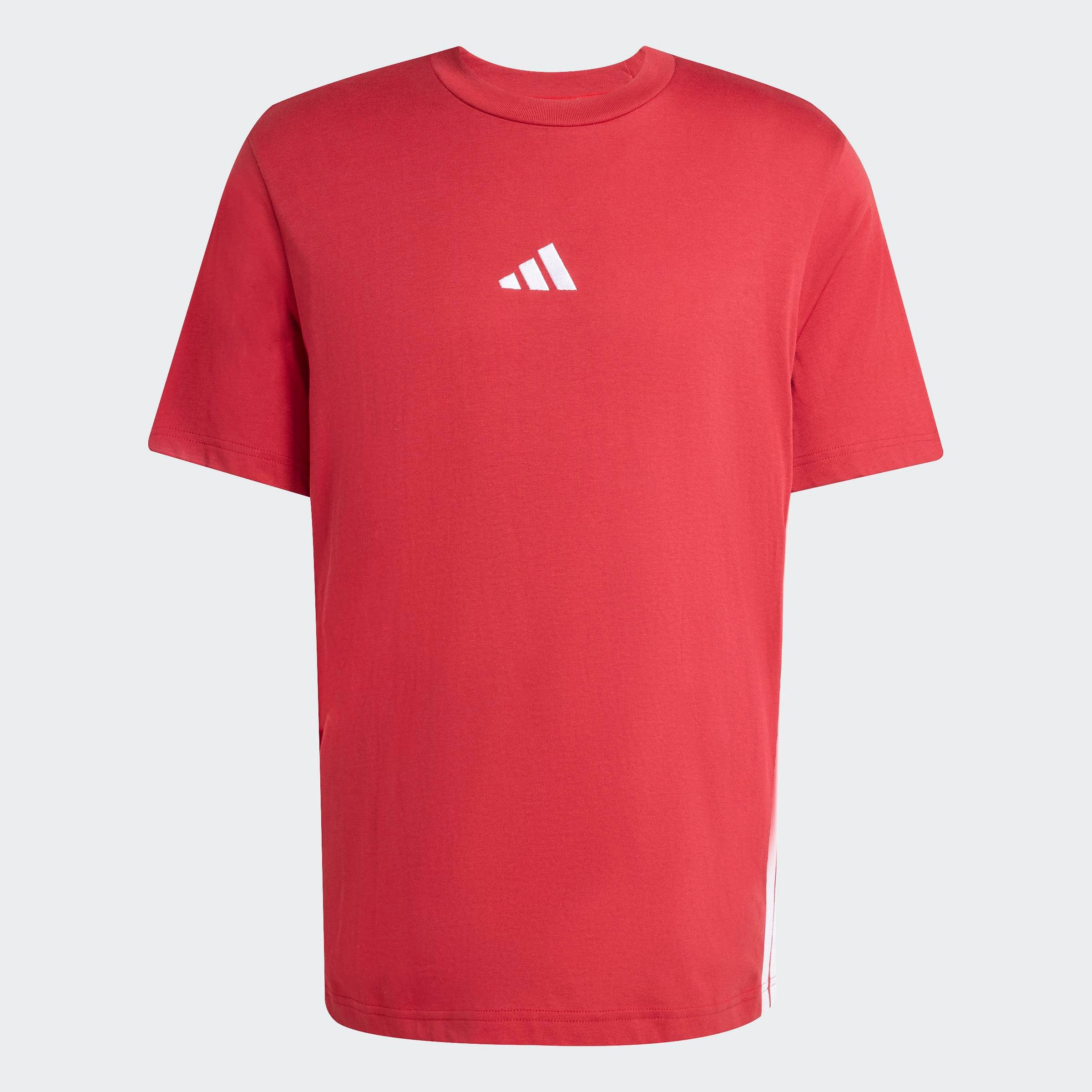 T-Shirt ESSENTIALS 3-STREIFEN SINGLE JERSEY