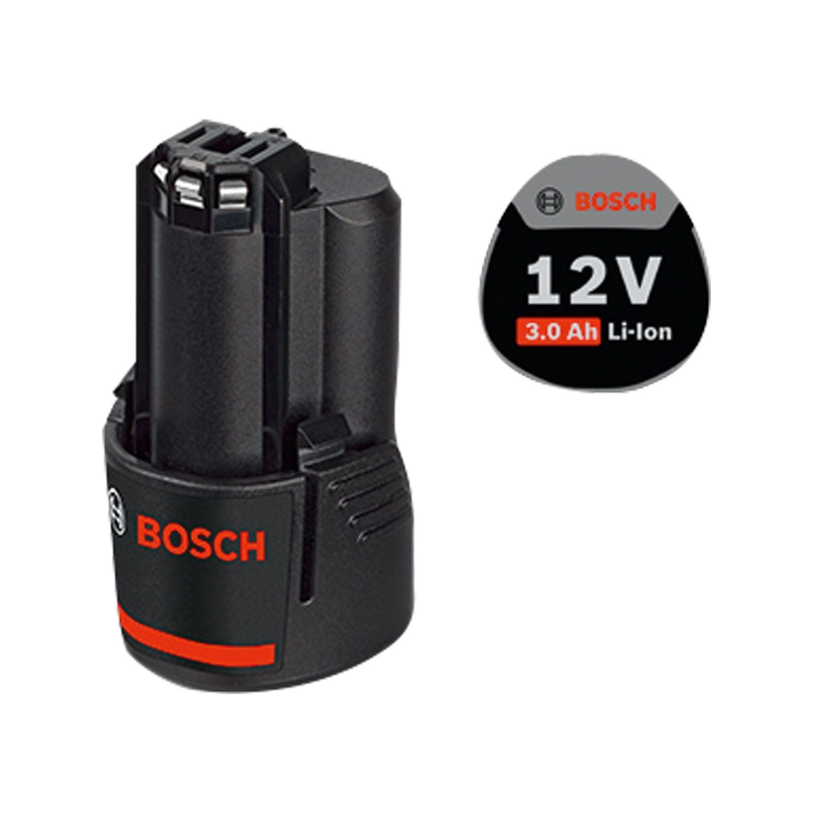 BOSCH Bosch Akku GBA 12 Volt / 3x 3,0 Ah Professional - 1600A00X79 Werkzeug-Akku-Ladetechnik