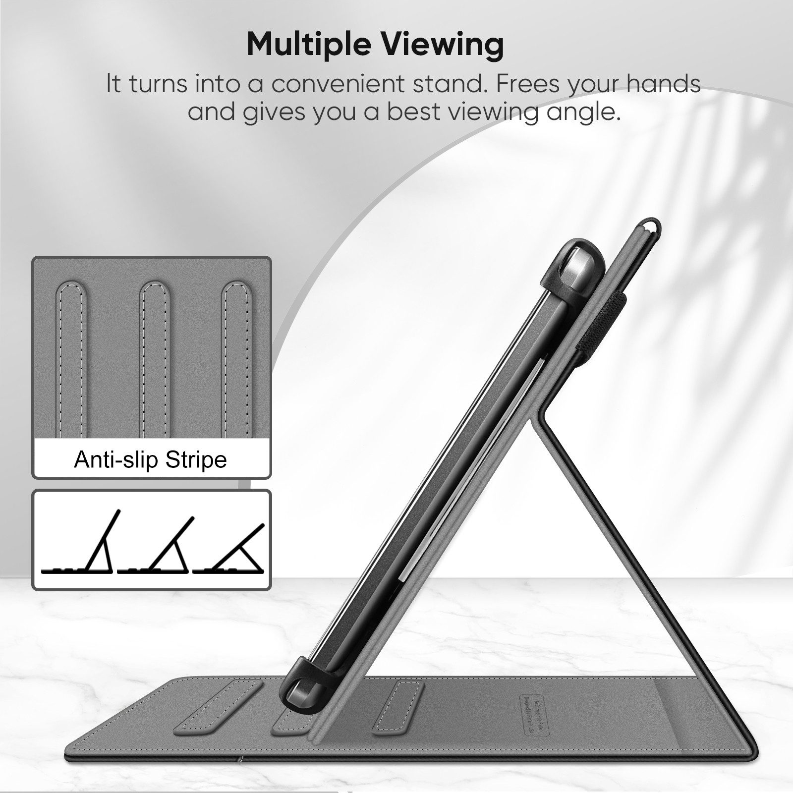 Fintie Tablet-Hülle Universal Hülle für Blackview Tab60 WiFi Tablet 10''/Tab 70/Tab 80 10" – Bild 3 von 5
