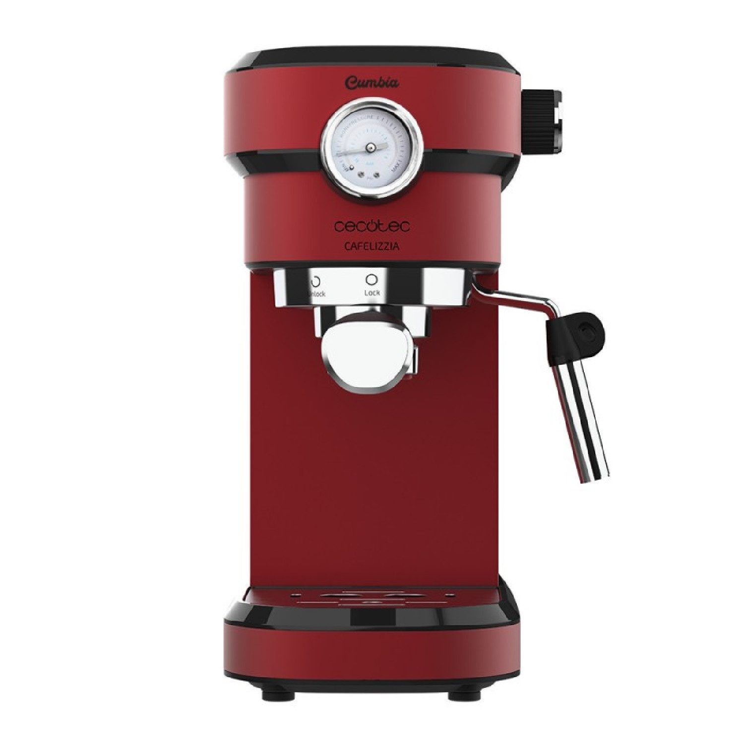 Cecotec Espressomaschine, 1.2l Kaffeekanne, Cafelizzia 790 Shiny Pro