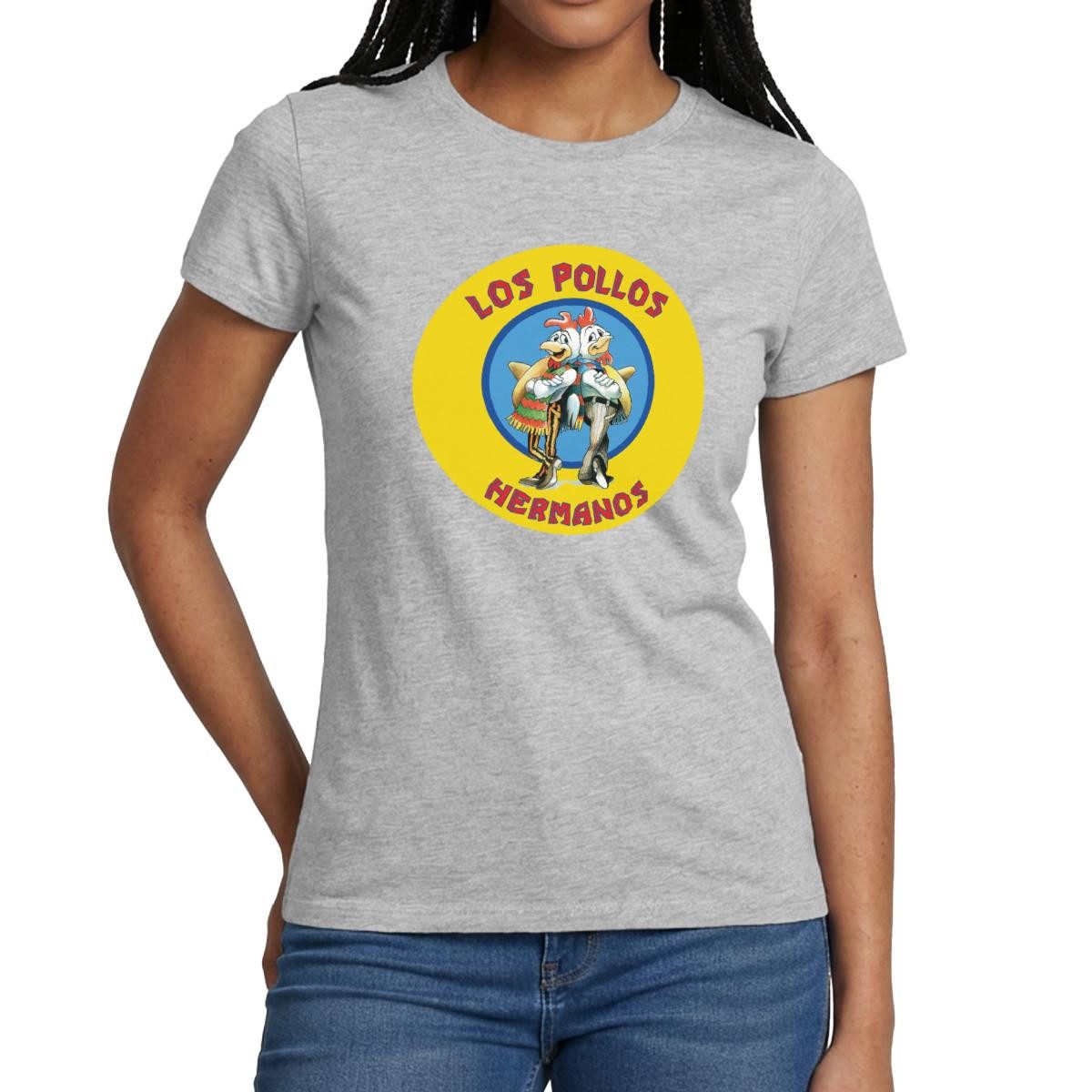 T-Shirt Breaking Bad Los Pollos Hermanos Frauen T-Shirt