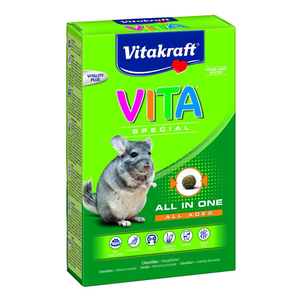 Vitakraft Vita Special All Ages (Regular), Chinchilla, 600g