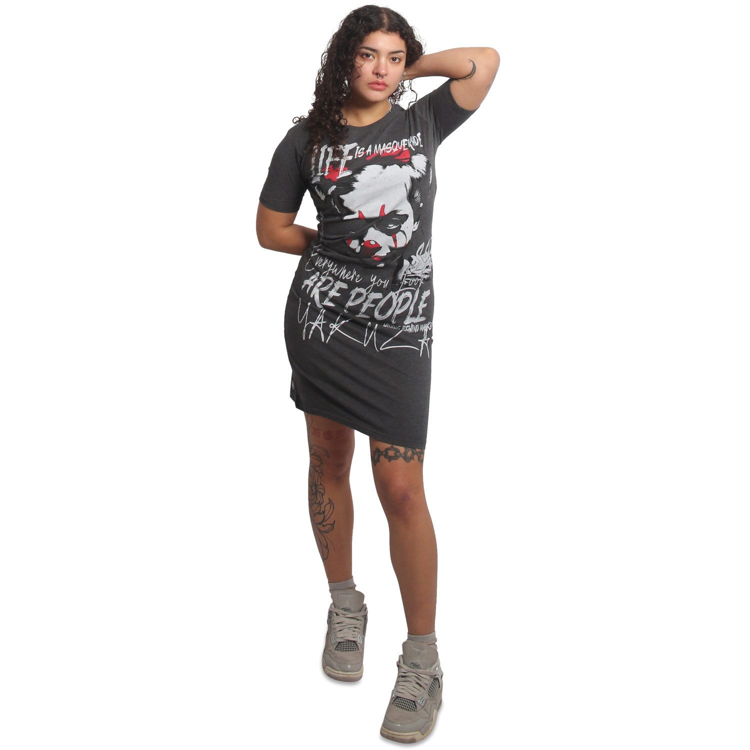 YAKUZA Shirtkleid Masquerade V02 – Bild 4 von 5