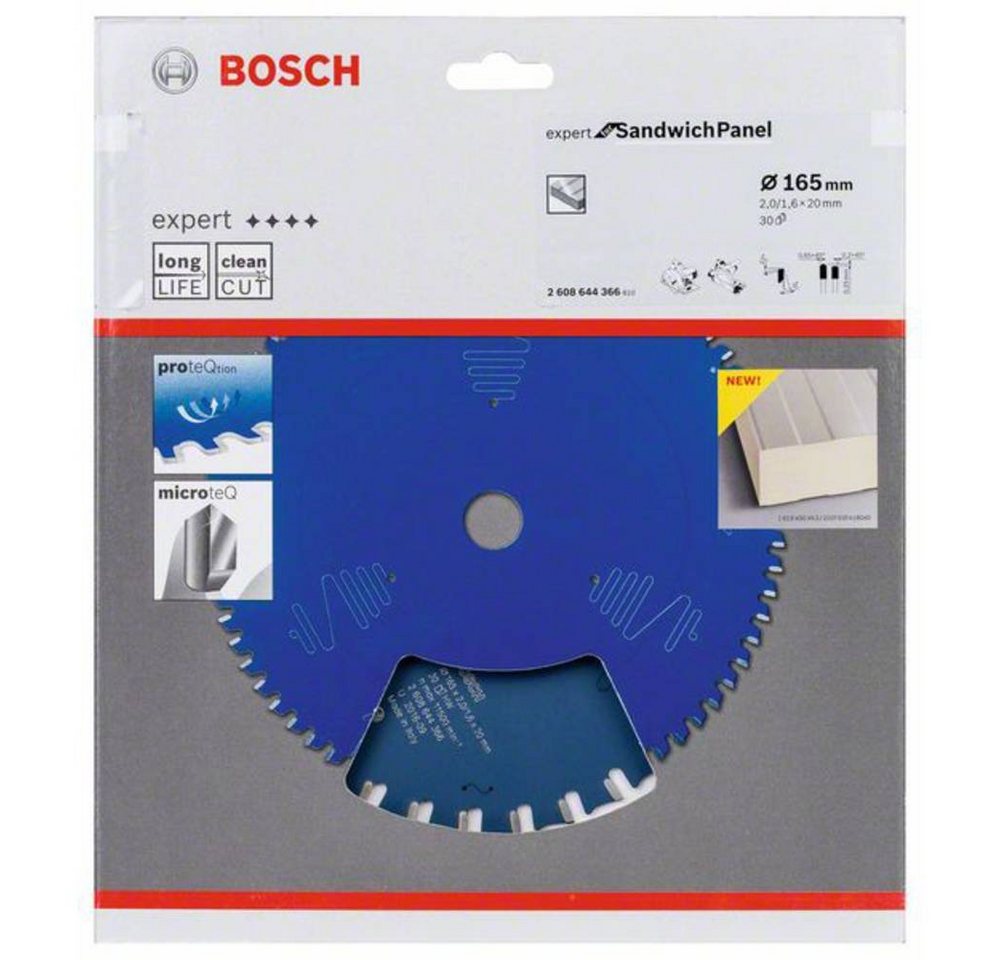 Thumbnail - BOSCH Kreissägeblatt Kreissägeblatt165 x 20 x 2.0 mm, 30